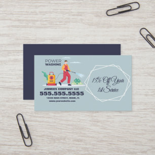 Power-Wasch-Gesellschaft Visitenkarte