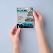 Power waschen Beruflicher Flyer (Gruppe)