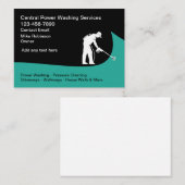 Power - Waschen und Druckreinigung Visitenkarten Visitenkarte (Vorne/Hinten)