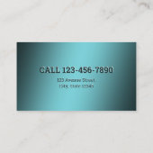 Power waschen visitenkarte (Rückseite)