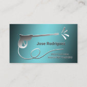 Power waschen visitenkarte (Vorderseite)