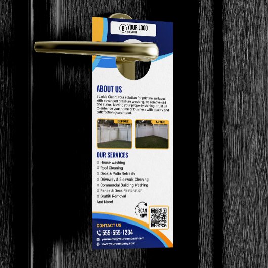 Power waschen, waschen und waschen türanhänger