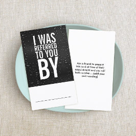 Power-Waschkarte Empfehlungskarte