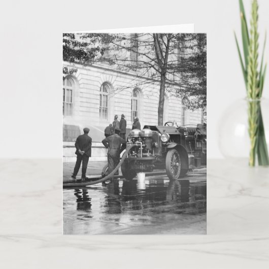 Power Wash, 1923 Karte (Vorderseite)