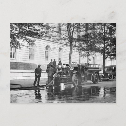 Power Wash, 1923 Postkarte (Vorderseite)