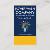 Power Wash Loyalty Punch Card Treuekarte (Rückseite)
