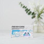 Power-Wash-Tool | Hausreinigung | Steine Visitenkarte (Stehend Vorderseite)