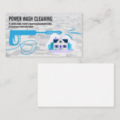 Power-Wash-Tool | Hausreinigung | Steine Visitenkarte (Vorne/Hinten)