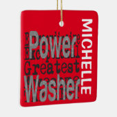 Power Washer Extraordinaire CUSTOM Keramikornament (Rechts)