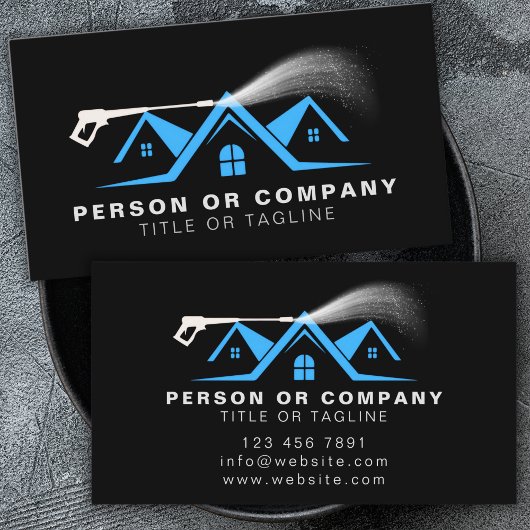 Power Washer House Cleaning Pressure Washing Visitenkarte