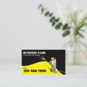 Power Washer Pressure Washing Pro Hausreinigung B Visitenkarte (Stehend Vorderseite)