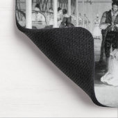 Power-Webstuhl-Spinnen, graviert von J. Tingle, Mousepad (Ecke)