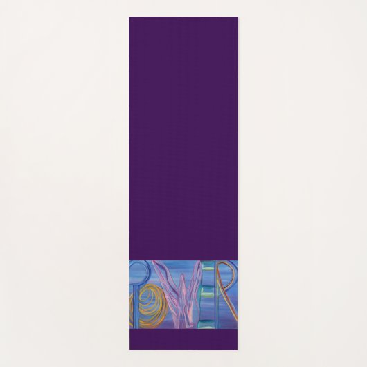 Power Yoga Mat Yogamatte (Vorderseite)