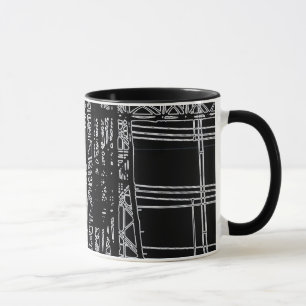 'POWER ZEICHNET" 11 Unze. WECKER-KAFFEE-TASSE Tasse