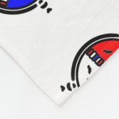 Power Zen Mandala Fleecedecke (Ecke)