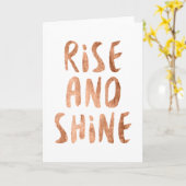 Power-Zitate I Karte (Gelbe Blume)