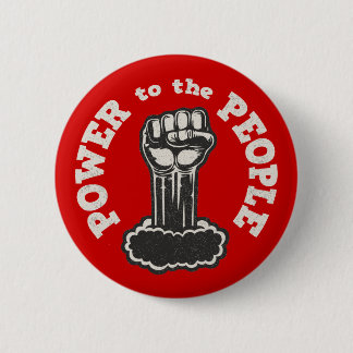 Power zu den Leuten Button