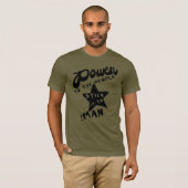 Power zu den Leuten T-Shirt (Vorne ganz)