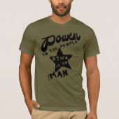 Power zu den Leuten T-Shirt (Vorderseite)