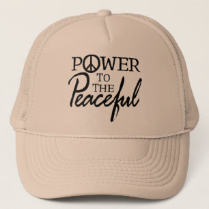Power zum Friedlichen Hut Truckerkappe