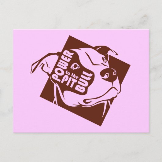 Power zum Grubenbull Postkarte (Vorderseite)