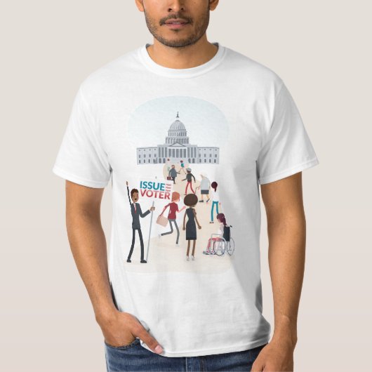 Power zum People IssueVoter T - Shirt (Vorderseite)