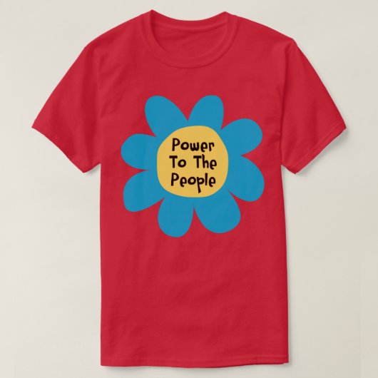 Power zum Protest der Aktivisten T-Shirt (Design vorne)