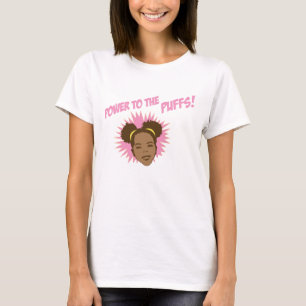 Power zum T-Shirt der Hauch-Frauen
