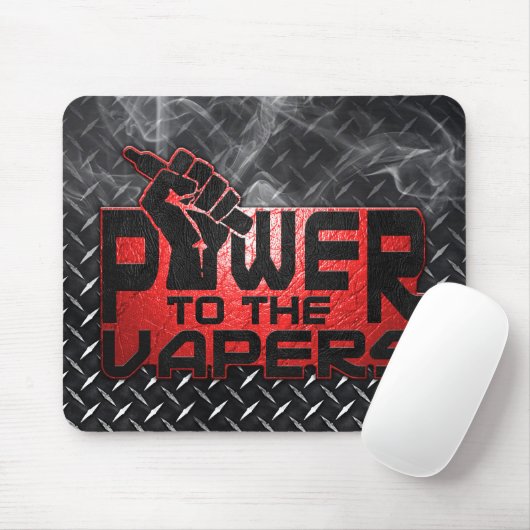 Power zum Vapers Mousepad (Mit Mouse)