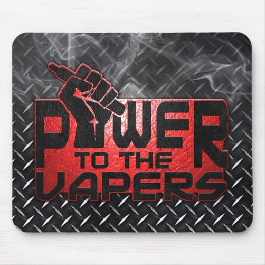Power zum Vapers Mousepad (Vorne)