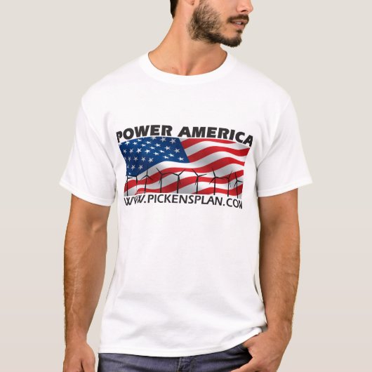 PowerAmerica T-Shirt (Vorderseite)