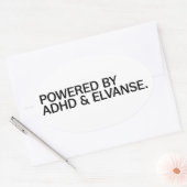 Powered By ADHD & Elvanse  | Sticker (Umschlag)