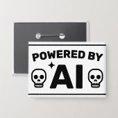 Powered by AI™ Button (Vorderseite/Rückseite)
