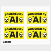 Powered by AI™ Stickers (Blatt)