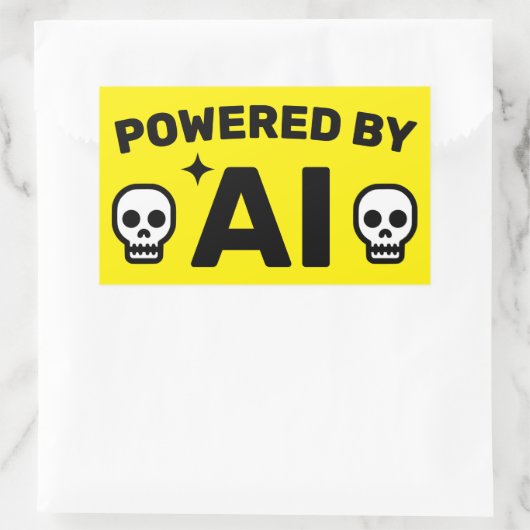 Powered by AI™ Stickers (Tasche)
