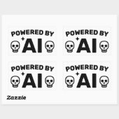 Powered by AI™ Stickers (Blatt)
