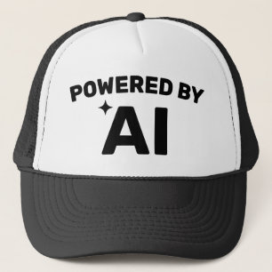 Powered by AI™ Trucker-Mütze (Anpassen!) Truckerkappe