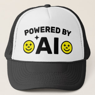 Powered by AI™ Trucker-Mütze Truckerkappe