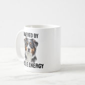 Powered by Aussie Energy niedliche Kaffee Tasse Ge (Vorderseite Links)