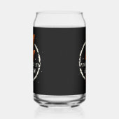 Powered by Bacon Funny Retro Feinschmecker Ästheti Dosenglas (Links)