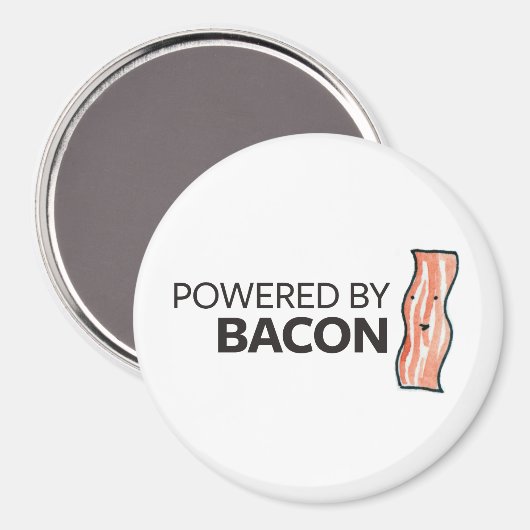 Powered by Bacon Magnet (Vorderseite/Rückseite)