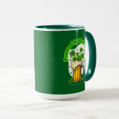 Powered by Beer St Patrick’s Day Shirt – caneca Tasse (VorderseiteRechts)