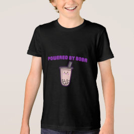 Powered by Boba - Niedlicher Kawaii-Blasen-Tee Tri-Blend Shirt