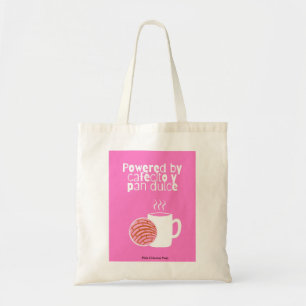 Powered by Cafecito und Pan Dulce Tragetasche
