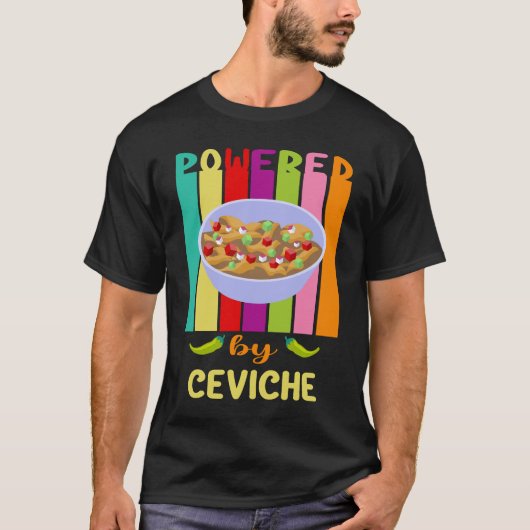 Powered by Ceviche St Paddys Player Coach Cinco D T-Shirt (Vorderseite)
