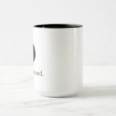 Powered by Coffee and Qi Mug – Acupuncture  Gift Tasse (Zentrum)