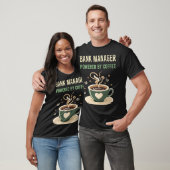 Powered by Coffee Bank Manager T-Shirt (Unisex)
