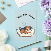 Powered by Coffee & Dog Dreams Acryleinladungen (In Situ (Hochzeit))