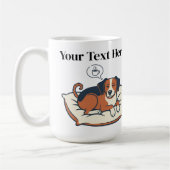 Powered by Coffee & Dog Dreams Kaffeetasse (Links)