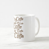 Powered by Coffee – Morning Motivation Kaffeetasse (VorderseiteRechts)